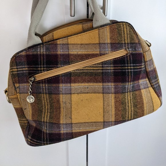Autumn Plaid Hand Bag - Picture 2 of 8